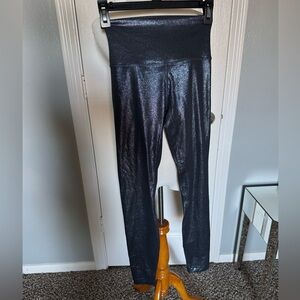 Lululemon Align ribbed leggings size 4 Blue, Shiny, metallic Blue Leggings